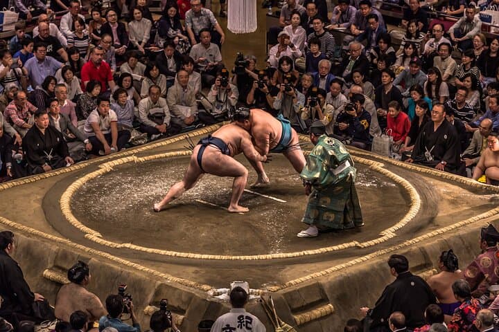 Sumo Tournament Experience in Osaka