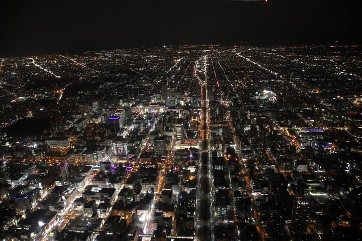 Private Helicopter Night Tour in Sapporo City — photo 7