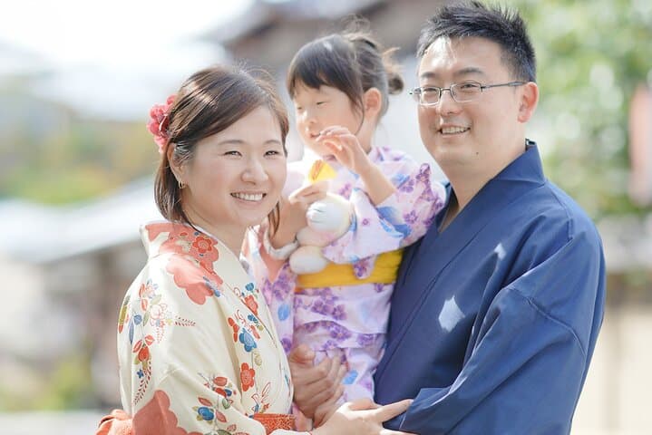 Kyoto Kimono Rental mimosa for Families — photo 2