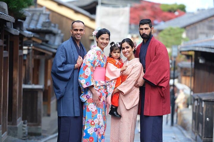 Kyoto Kimono Rental mimosa for Families — photo 5