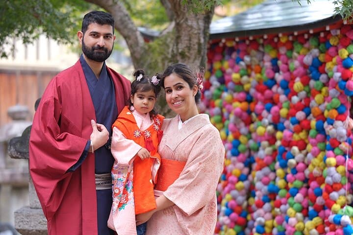 Kyoto Kimono Rental mimosa for Families — photo 7