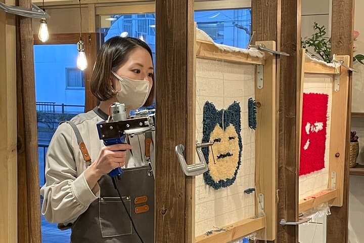 Kyoto Art Workshop:Craft Original rugs in a Tufting Atelier — photo 12