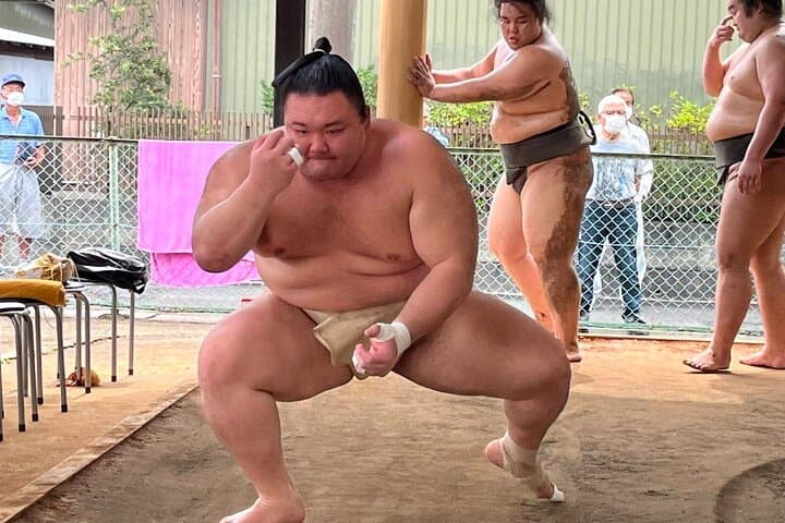 Tokyo: Visit Sumo Morning Practice with English Guide — photo 16
