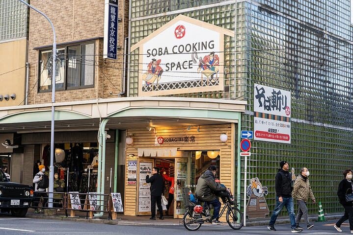 Experience Big soba knife Soba Making Class in Tokyo Kappabashi — photo 5