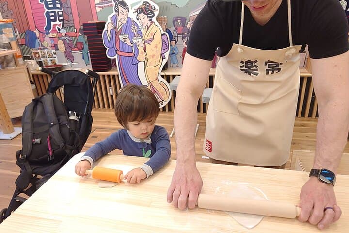 Experience Big soba knife Soba Making Class in Tokyo Kappabashi — photo 8