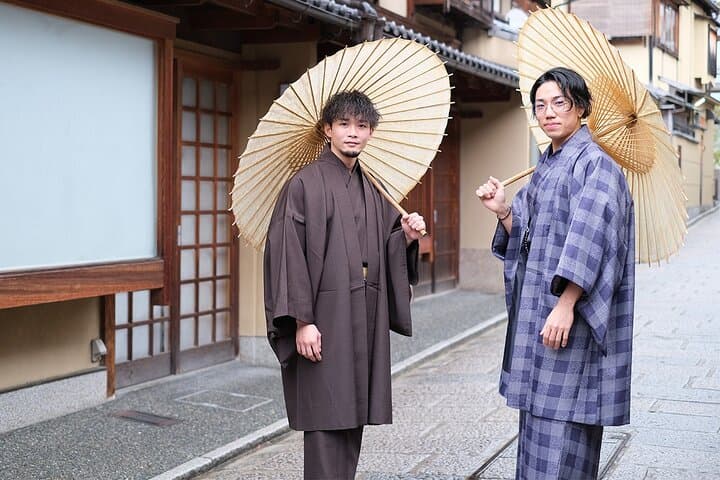 Kimono And Yukata rental In Kyoto men's plan — photo 5