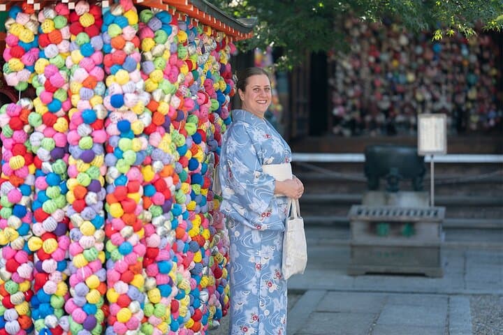 Kyoto Kimono Rental mimosa Kodaiji Ladies Plan with Hair Set — photo 10
