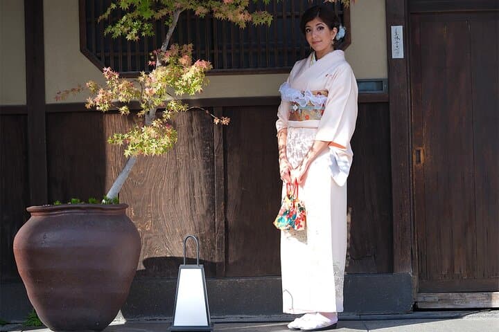 Kyoto Kimono Rental mimosa Kodaiji Ladies Plan with Hair Set — photo 8