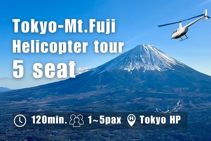 Mt. Fuji & Hakone Full Circle Helicopter Tour (120Mins-5pax) — photo 2