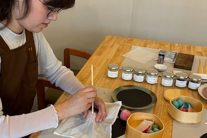 Ginza MANNENDO Wagashi Workshop with Master Yoshi — photo 18