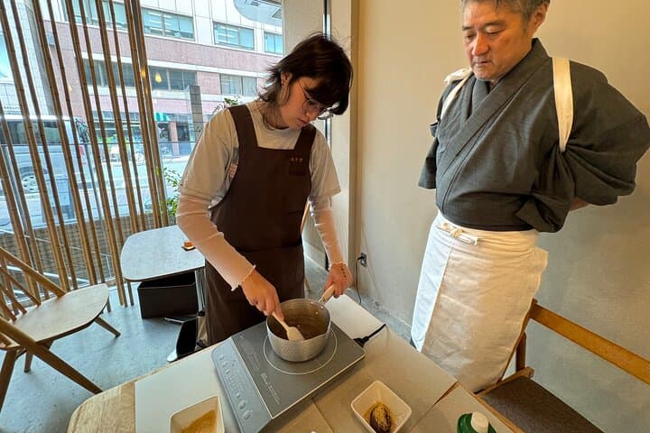 Ginza MANNENDO Wagashi Workshop with Master Yoshi — photo 20