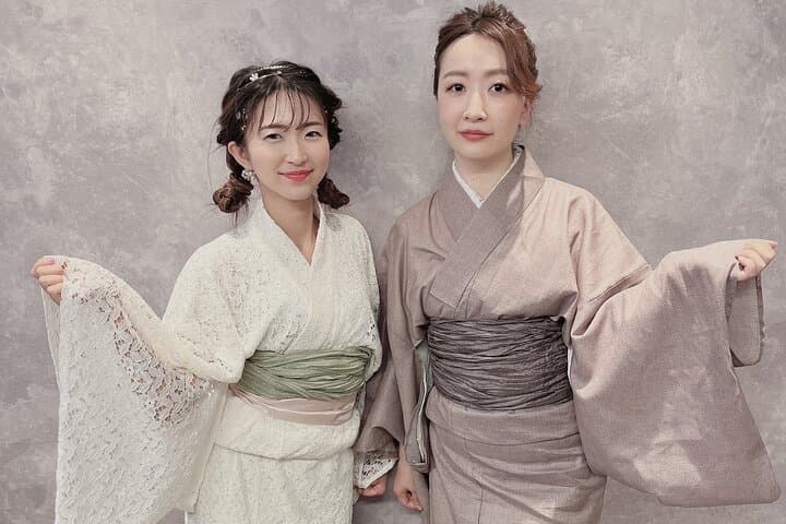 Easywear summer kimonos Experience in Shibuya Hairstyling Option — photo 5