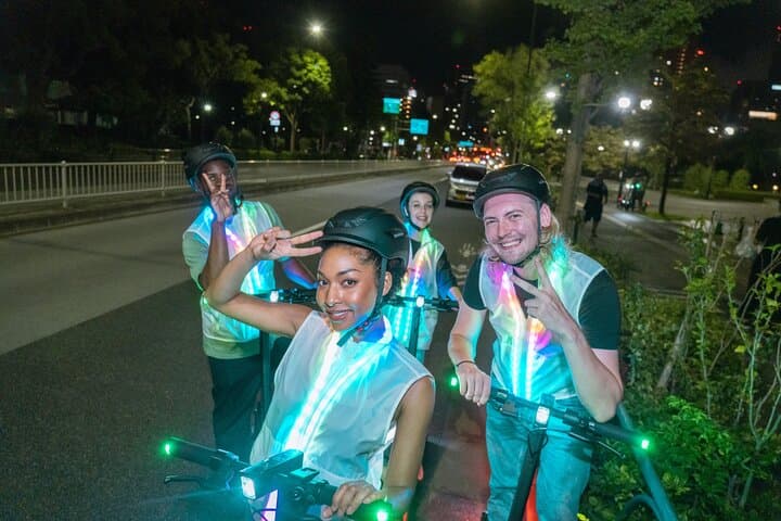 Tokyo: Tokyo Tower E-scooter Tour -Tower Ticket Included- — photo 17
