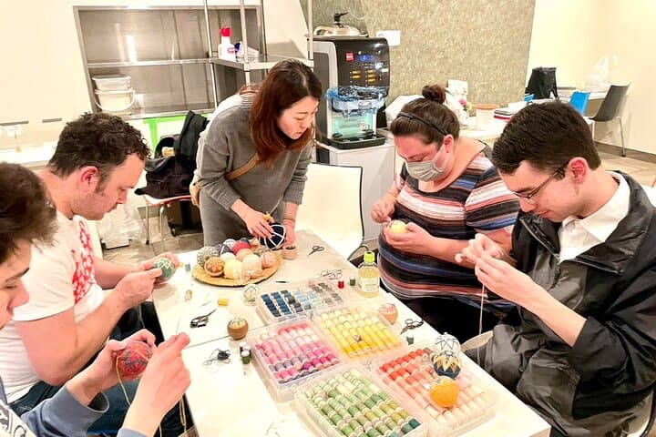 Lets make a Japanese hand craft Temari embroidered ball — photo 5