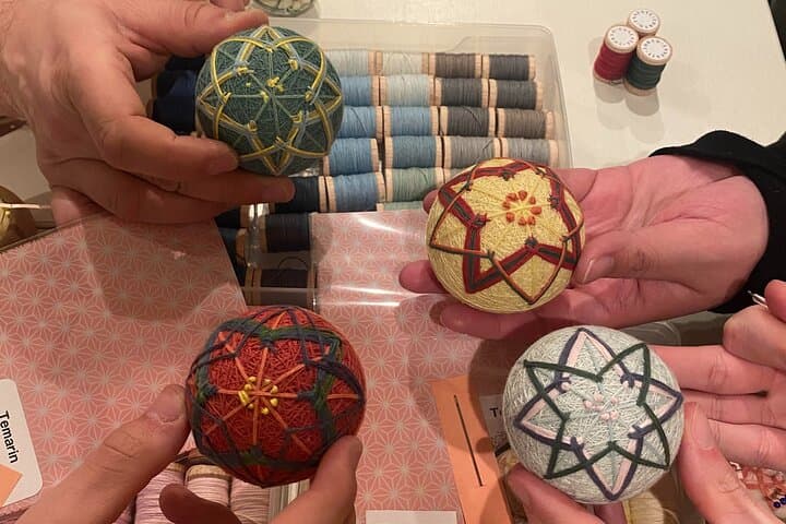 Lets make a Japanese hand craft Temari embroidered ball — photo 6