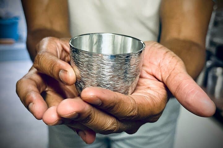 Private Pewter Sake Cup Experience with a Kyoto Artisan — photo 9