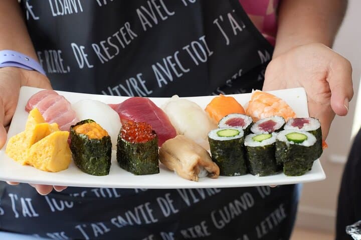 Private & Small Group 3 Types of Sushi Lesson & Supermarket Tour — photo 10