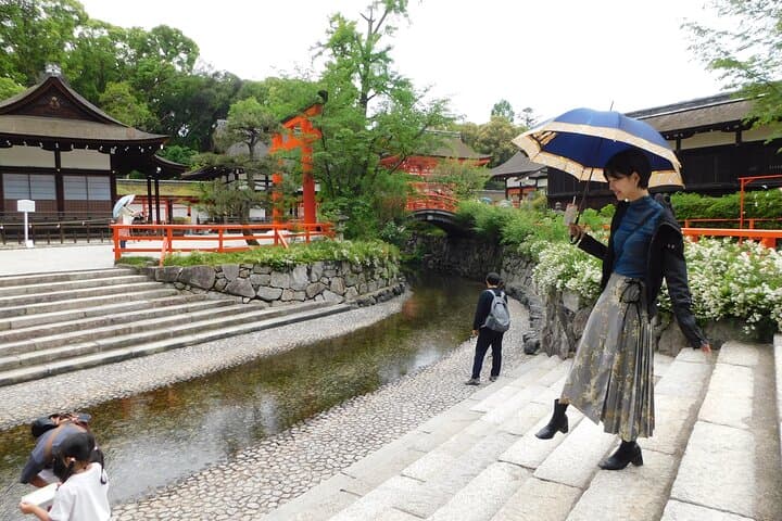 Kyoto World Heritage Walk: Shimogamo Shrine Photos & Custom Manga — photo 10