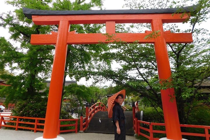Kyoto World Heritage Walk: Shimogamo Shrine Photos & Custom Manga — photo 4