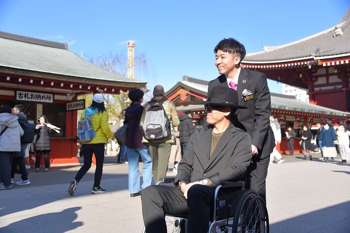 Full Day Private Tokyo Tour for Wheelchair Users by Private Car — photo 1