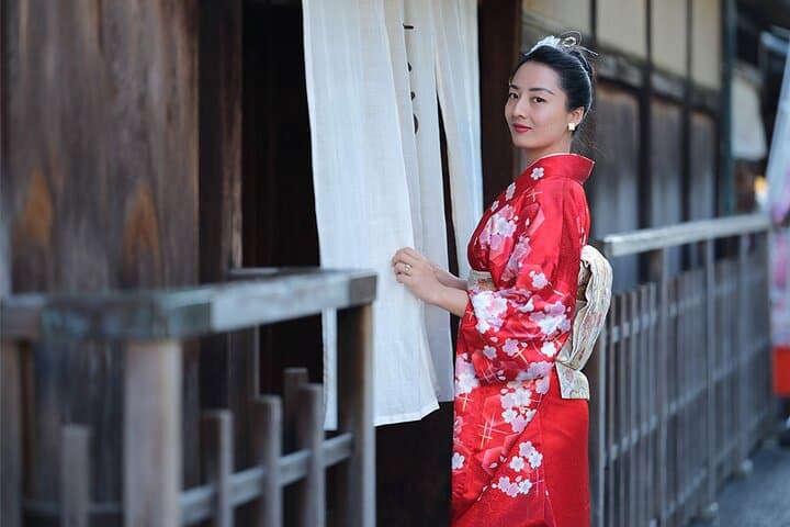 Kyoto Kimono Rental Chamatsu Ladies Plan with Hair Set — photo 8
