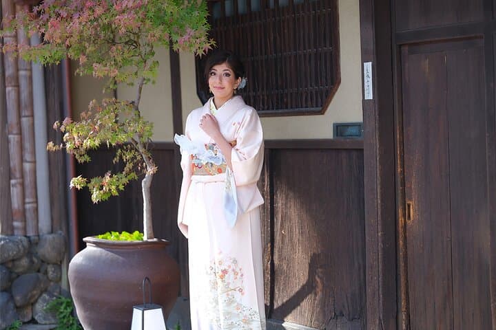 Kyoto Kimono Rental Chamatsu Ladies Plan with Hair Set — photo 9