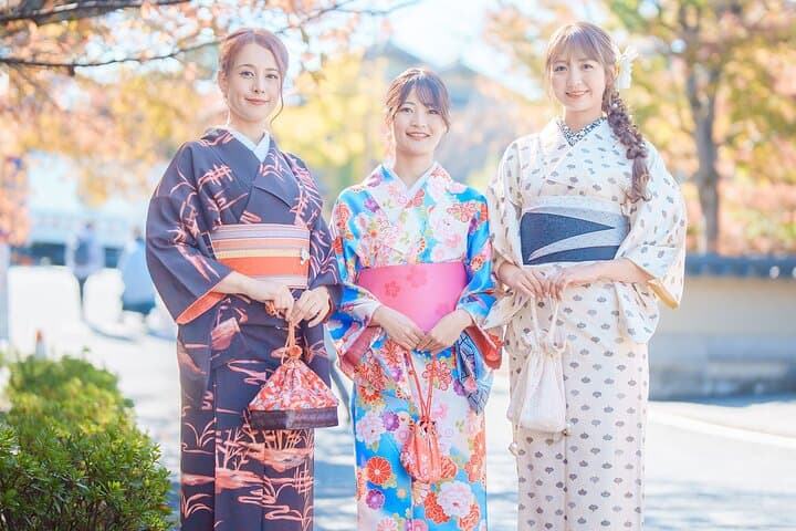 Kyoto Kimono Rental Chamatsu Ladies Plan with Hair Set — photo 10