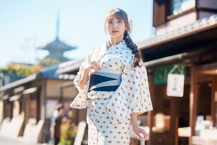 Kyoto Kimono Rental Chamatsu Ladies Plan with Hair Set — photo 12