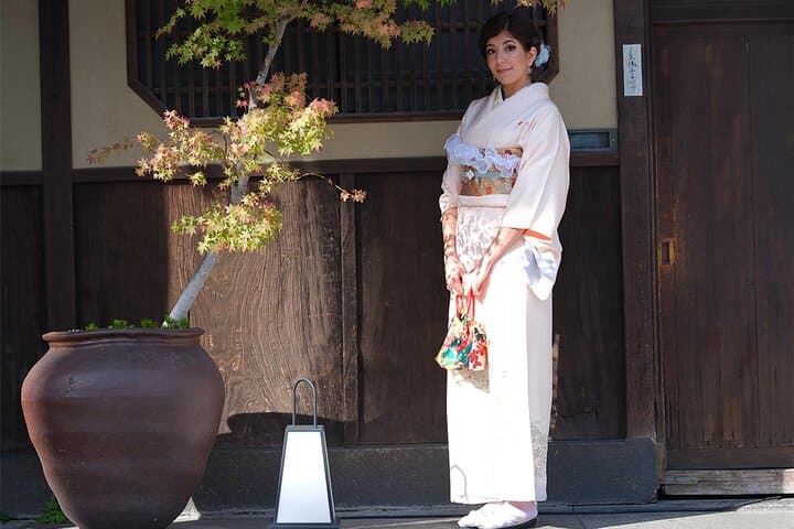 Kyoto Kimono Rental Chamatsu Ladies Plan with Hair Set — photo 13