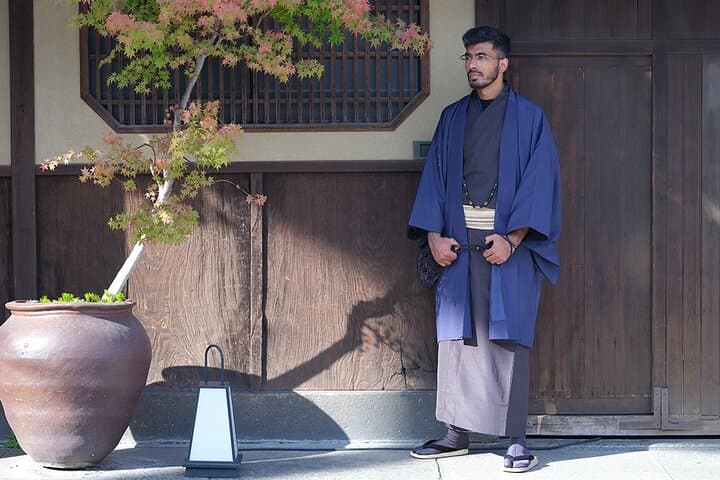 Kyoto Kimono Rental CHAMATSU Men's Plan Kimono and Yukata Rental — photo 8