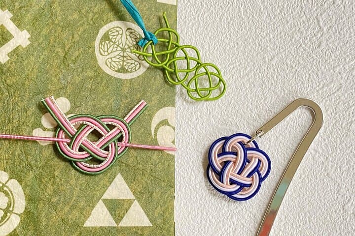 Japanese paper Notebook and Mizuhiki Belt and bookmark Workshop — photo 4