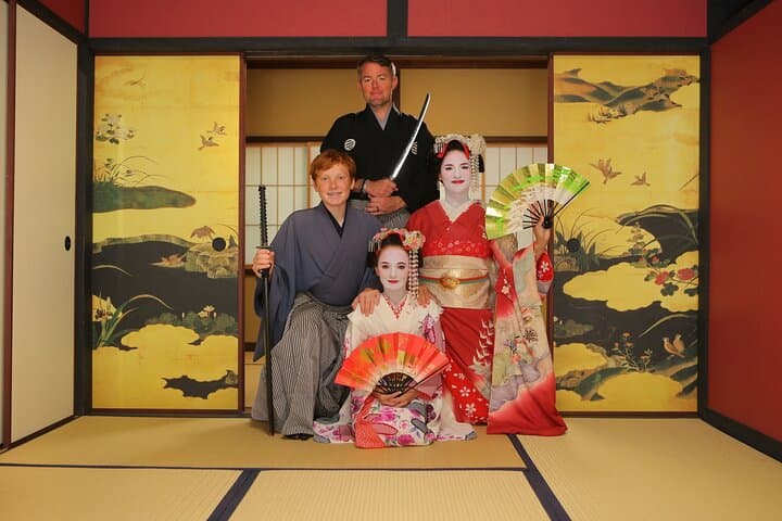 Kyoto Kiyomizudera Temple Family Plan Maiko and Samurai — photo 1