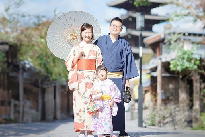 Kyoto Kimono Rental Chamatsu Family Package — photo 1
