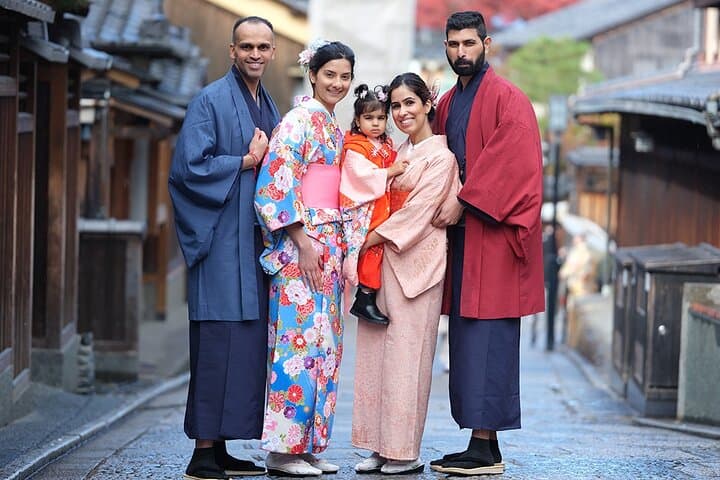Kyoto Kimono Rental Chamatsu Family Package — photo 5