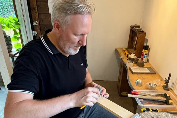 Private Pewter Sake Cup Experience with a Kyoto Artisan — photo 11