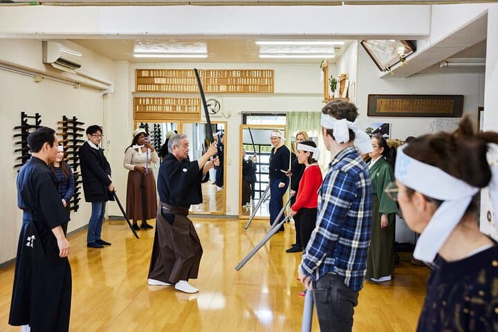 Samurai Sword Training and Katazome Dyeing Experience in Tokyo — photo 3