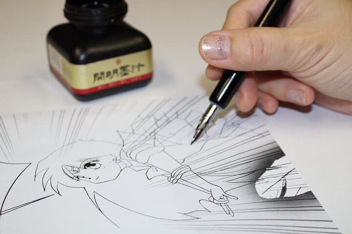 Manga-Anime Drawing Class with Japanese Manga-ka in Tokyo — photo 2