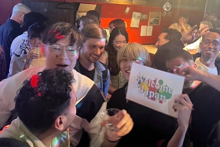 Meet Locals experience Fun Chat Drink Osaka International Party — photo 7