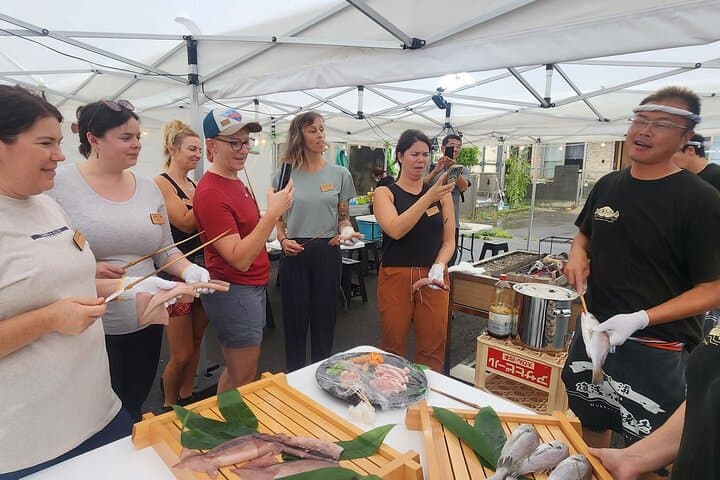 Michinoku Coastal Trail Activities for Matsukawaura Hamayaki BBQ — photo 2