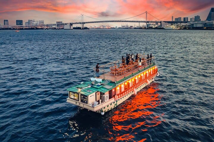 Tokyo Cruise：Spring Yakatabune Cherry Blossom-Themed Show,Drinks — photo 16
