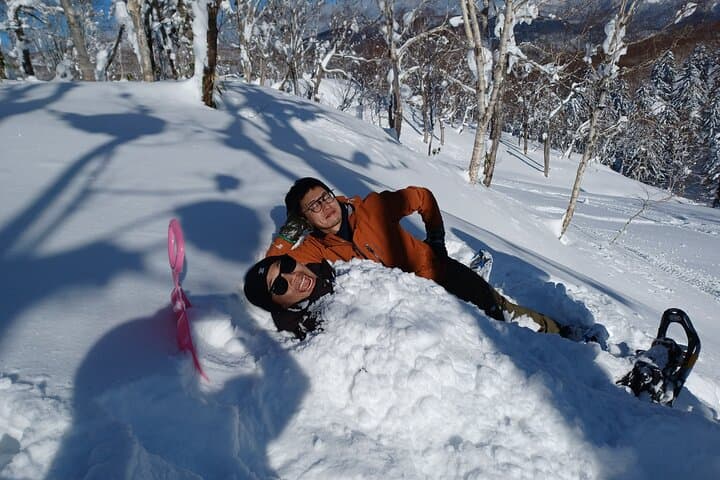 Snowshoe Hike Tour from Sapporo include hotel p/up & drop off — photo 7