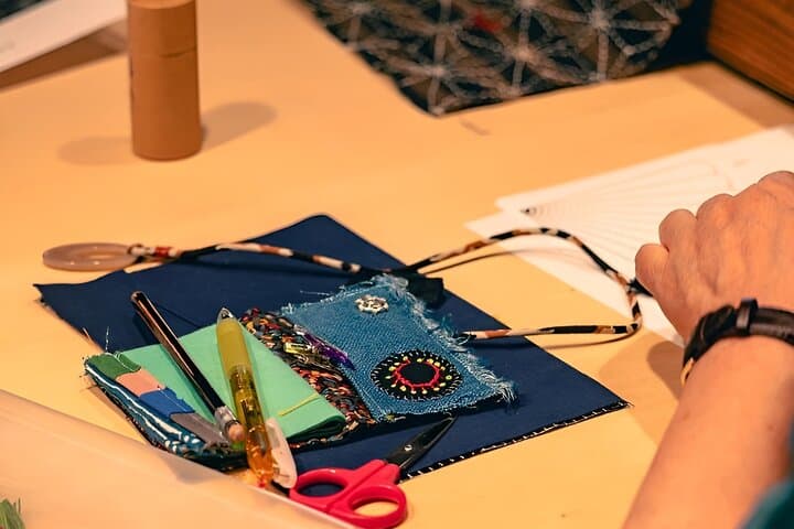 Osaka Small Group Sashiko Japanese Craftmanship Workshop — photo 11