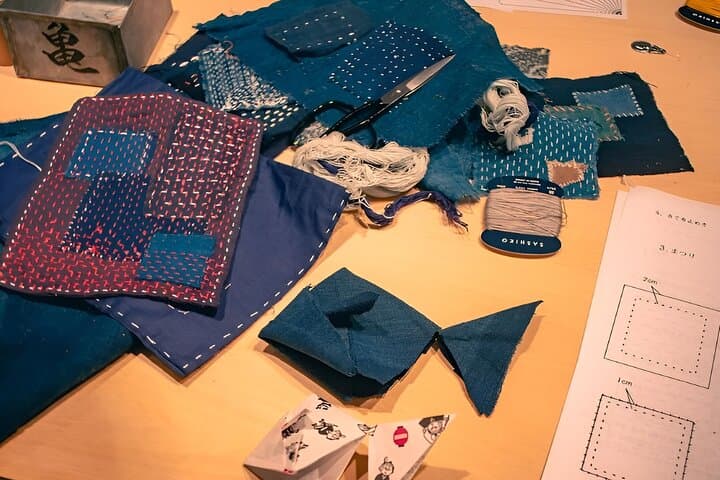 Osaka Small Group Sashiko Japanese Craftmanship Workshop — photo 12