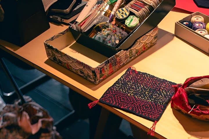 Osaka Small Group Sashiko Japanese Craftmanship Workshop — photo 13