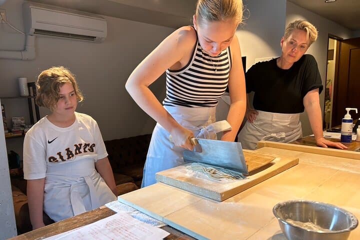 Soba Buck Wheat Noodles Making Experience — photo 12