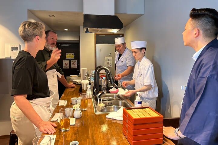 Soba Buck Wheat Noodles Making Experience — photo 13