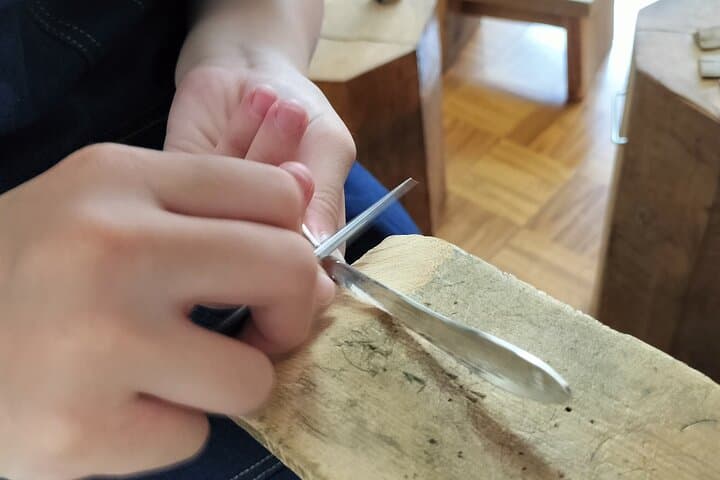 Pure Silver Spoon Making Workshop in Kyoto — photo 5