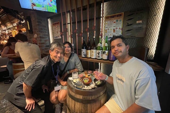 Casual Japanese SAKE tasting and snack experience in Kabukicho — photo 5