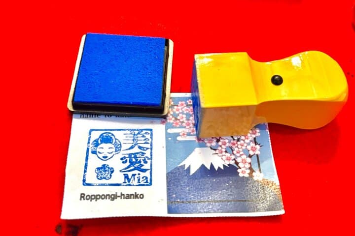 Tokyo Roppongi: Create Your Personalized Japanese Seal Stamp — photo 5