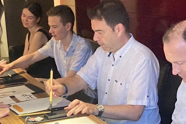 Hands-On Calligraphy Class in Kyoto — photo 6
